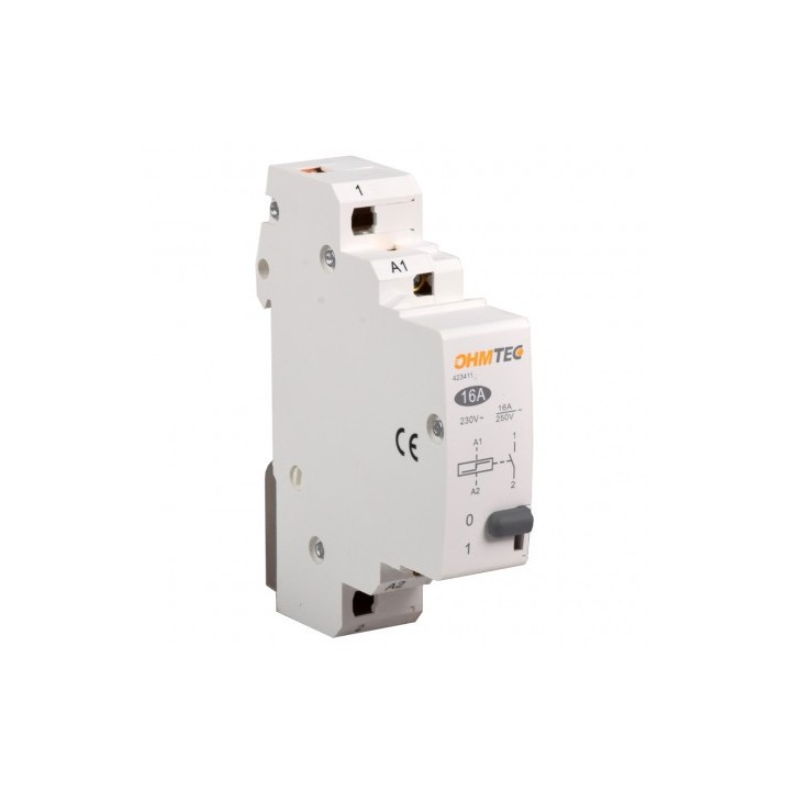 Ohmtec - Télérupteur électromécanique 16A - Réf : 423411