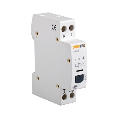 Ohmtec - Télérupteur électronique silencieux 16A - Réf : 423412