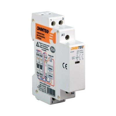 Ohmtec - Contacteur de puissance 20A - Réf : 423420