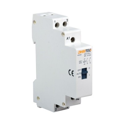 Ohmtec - Contacteur jour/nuit 20A - Réf : 423422