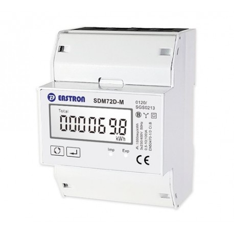 Ohmtec - Compteur électrique triphasé MID - 100A - Réf : 423731