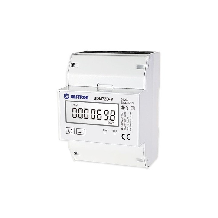 Ohmtec - Compteur électrique triphasé MID - 100A - Réf : 423731