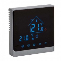 Ohmtec - Thermostat programmable wifi pour chauffage électrique - Réf : 743025