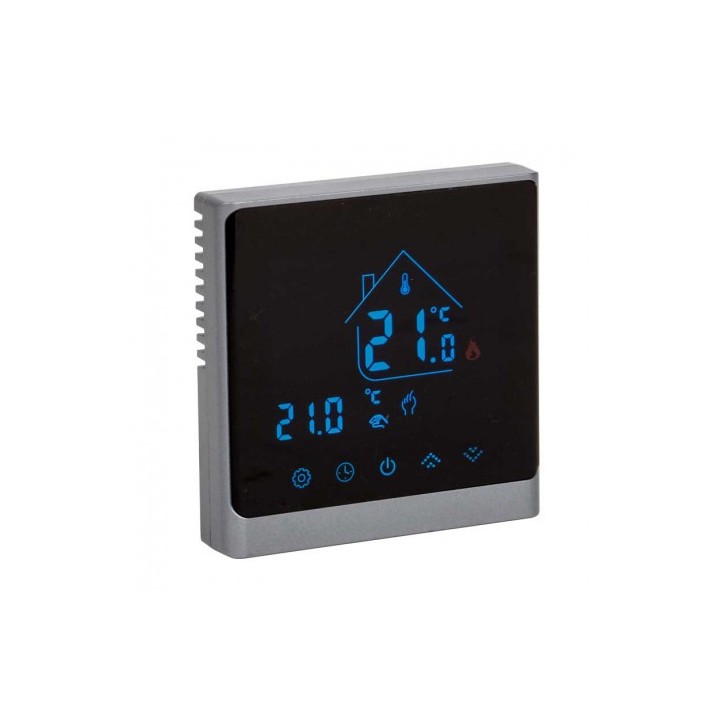 Ohmtec - Thermostat programmable wifi pour chauffage central - Réf : 743026
