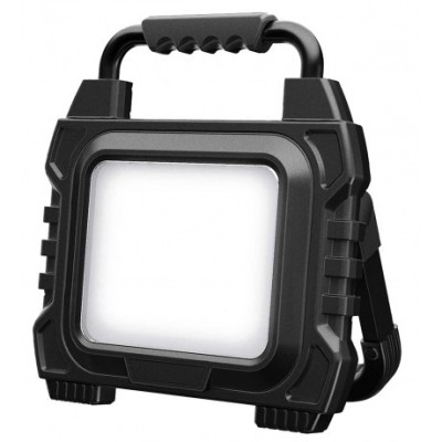 Ohmtec -  Projecteur de chantier LED 60W 2 prises 2P+T et 1 prise USB - Réf : 811262