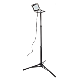 Ohmtec - Projecteur de chantier sur trépied à LED 50W - Réf : 811352