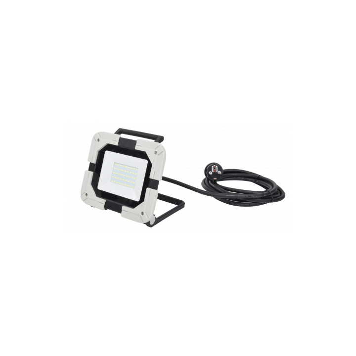 Ohmtec - Projecteur de chantier portable à LED 30W - Réf : 811353