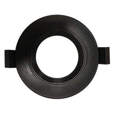 Krisane - Collerette fixe - IP54 - noir - Réf : KRI24141