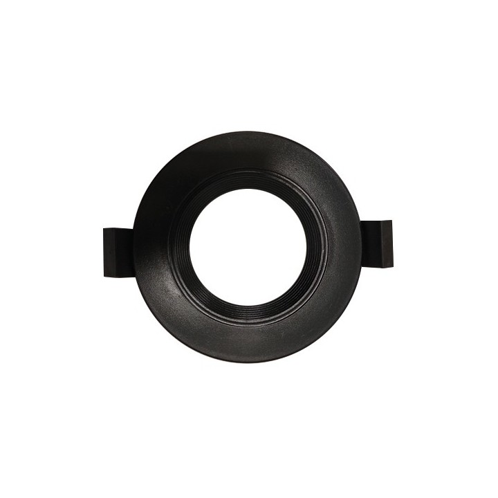 Krisane - Collerette fixe - IP54 - noir - Réf : KRI24141