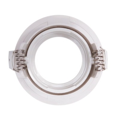 Krisane - Collerette orientable - IP20 - blanc - Réf : KRI24122