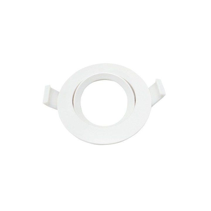 Krisane - Collerette orientable - IP20 - blanc - Réf : KRI24122