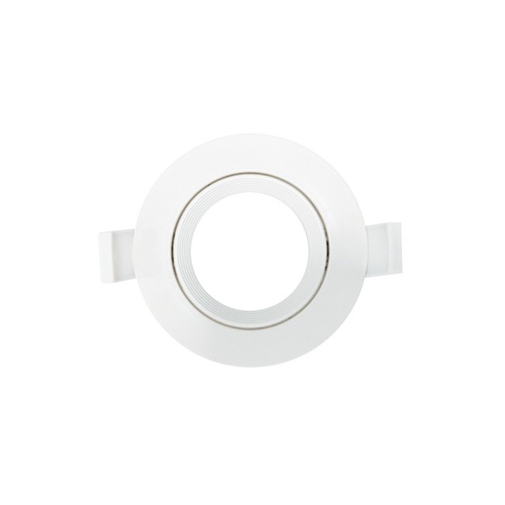 Krisane - Collerette orientable - IP20 - blanc - Réf : KRI24122
