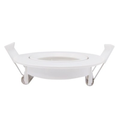 Krisane - Collerette orientable - IP20 - blanc - Réf : KRI24122