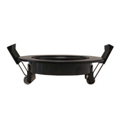 Krisane - Collerette orientable - IP20 - noir - Réf : KRI24142