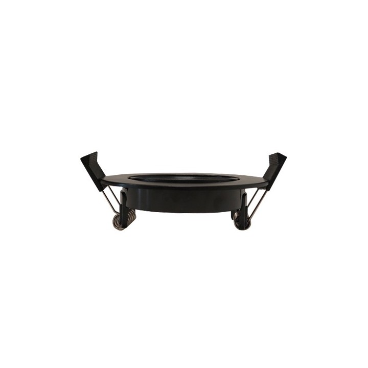 Krisane - Collerette orientable - IP20 - noir - Réf : KRI24142