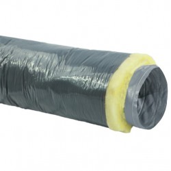 Gaine souple PVC isolé et renforcé - Longueur 6m - Ø 82 mm - Réf : ACOFPVCRISO082