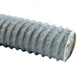 Gaine souple PVC - Longueur 6 m - Ø 82 mm - Spiral en fil d'acier - Réf : ACOFPVC0826E