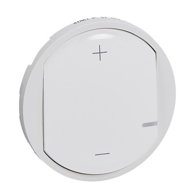 Legrand Céliane - Enjoliveur pour variateur universel 2 fils sans neutre - Finition blanc - Réf : 065083A