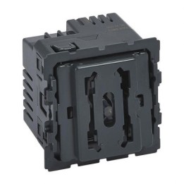 Legrand Céliane - Interrupteur ou Va-et-Vient témoin sans neutre - 4 A Maxi - Réf : 067007