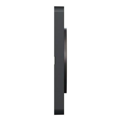 Schneider - Odace Touch - Plaque bronze brossé avec liseré anthracite - 1 poste - Réf : S540802L
