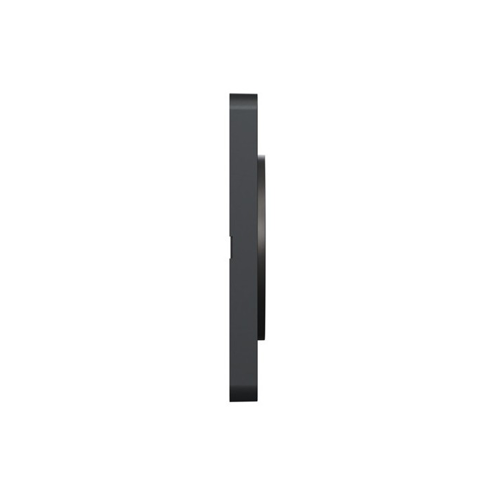 Schneider - Odace Touch - Plaque bronze brossé avec liseré anthracite - 1 poste - Réf : S540802L