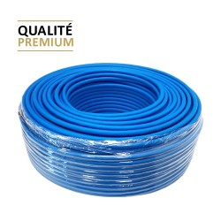 Krisane - Câble Bleu CAT6 F/UTP 4 pairs LSZH 100ohm - couronne de 100m - Réf : KRI100/2