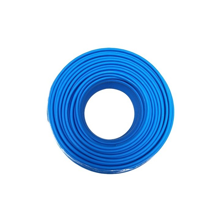 Krisane - Câble Bleu CAT6 F/UTP 4 pairs LSZH 100ohm - couronne de 100m - Réf : KRI100/2