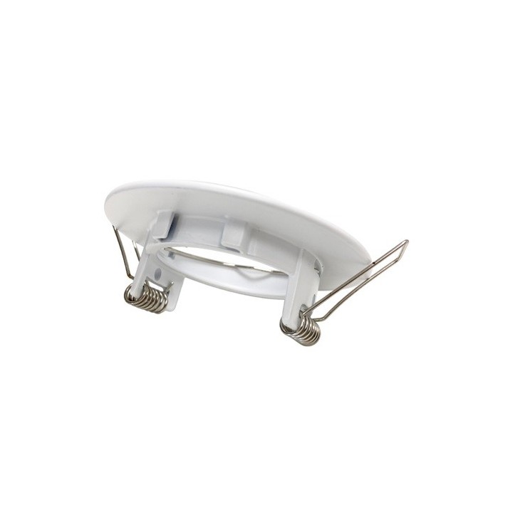 Krisane - Support spot fixe - avec douille GU10 - IP20 - blanc - Réf : KRI20021