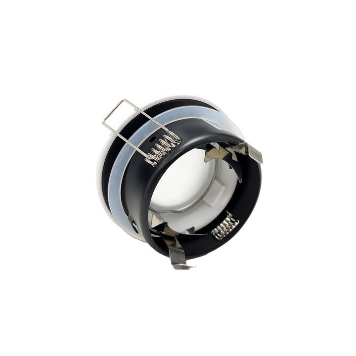 Krisane - Support spot fixe - BBC - IP65 - blanc - Réf : KRI20028