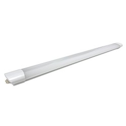 Krisane - Réglette LED étanche blanche - 4000°K - IP65 - 25W - 95cm - Réf : KRI28627