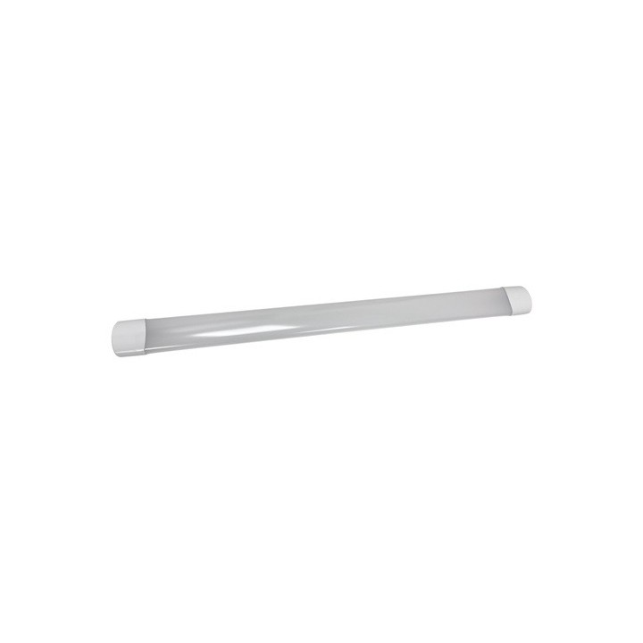 Krisane - Réglette LED étanche blanche - 4000°K - IP65 - 25W - 95cm - Réf : KRI28627