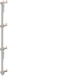 Hager - Peigne vertical pour coffret 4 rangées - Entraxe 125 mm - Réf : KCN425