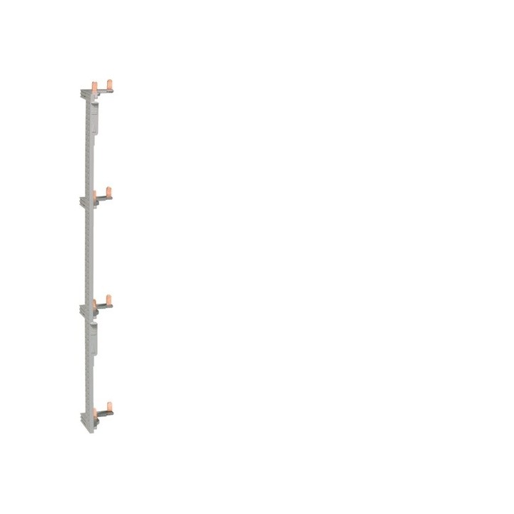 Hager - Peigne vertical pour coffret 4 rangées - Entraxe 125 mm - Réf : KCN425