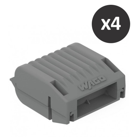 Wago - Gelbox - IPX8 - Séries 221- Connecteurs max 6mm² - Taille 1 - Réf : 207-1431(4)