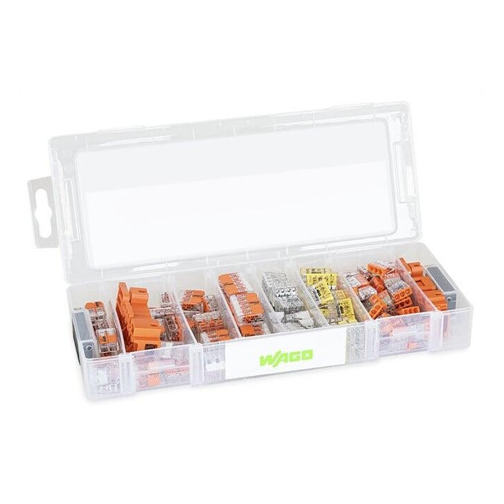 Wago - Kit de bornes de connexion - L-BOXX micro - Série 221, 2273 - 4mm² - Réf : 887-802