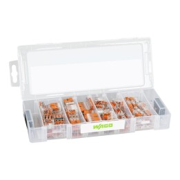 Wago - Kits de bornes de connexion - L-BOXX micro 93 bornes - Série 221 - 4mm² - Réf : 887-803