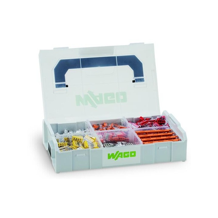 Wago - Kit de bornes de connexion - L-BOXX mini 404 bornes & acces - Série 2273 - Réf : 887-953