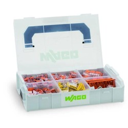Wago - Kit de bornes de connexion - L-BOXX mini 352 bornes & acces - Série 221, 2273 - 4mm² - Réf : 887-955