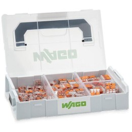 Wago - Kit de bornes de connexion - L-BOXX mini 225 bornes - Série 221 - 4 & 6mm² - Réf : 887-959