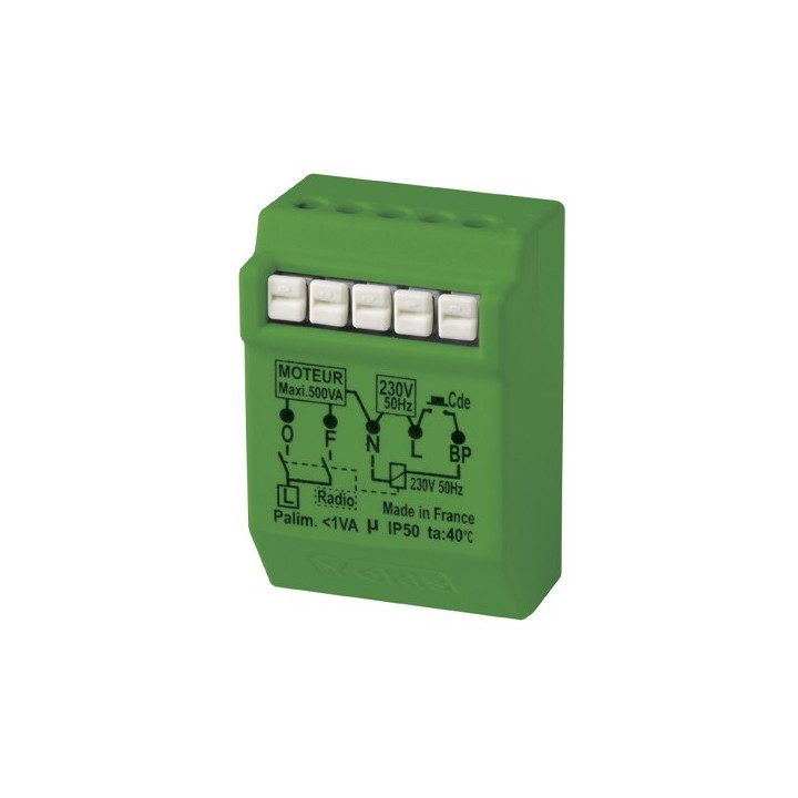 Yokis - Micromodule volet roulant radio - réf : MVR500ERP