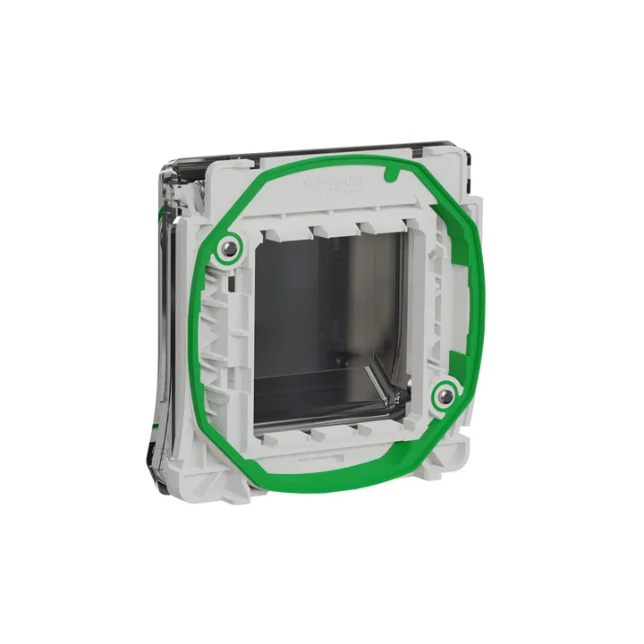 Schneider Mureva Styl - Adaptateur pour fonction 45X45 - composable - IP55 - IK07 - blanc - Réf : MUR39110