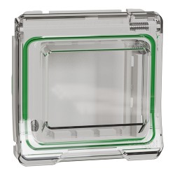 Schneider Mureva Styl - Adaptateur pour fonction 45X45 - composable - IP55 - IK07 - blanc - Réf : MUR39110