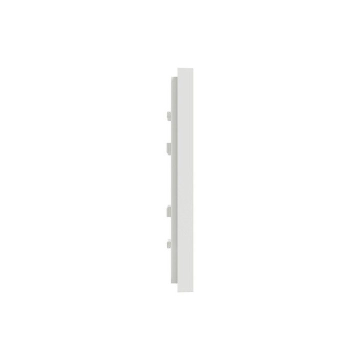 Schneider - Unica Déco - Plaque de finition - Blanc - 1 poste - Réf : NU600218