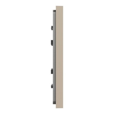 Schneider - Unica Déco - Plaque de finition - Taupe - 1 poste - Réf : NU600226