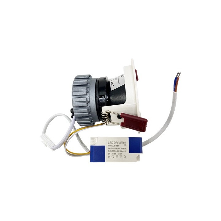 Krisane - Spot Led - 7W - 4000K - à détection - Réf : KRI26373