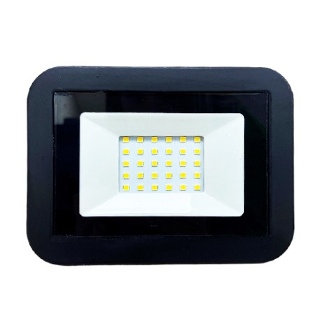 Krisane - Projecteur LED - 20W - 4000°K -  Noir -  Réf : KRI29732