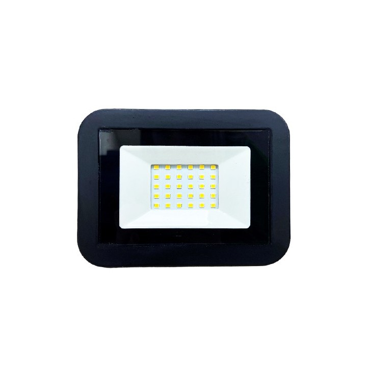 Krisane - Projecteur LED - 20W - 4000°K -  Noir -  Réf : KRI29732