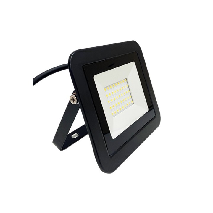 Krisane - Projecteur LED - 30W - 4000°K - IP65 - Noir - Réf : KRI29733