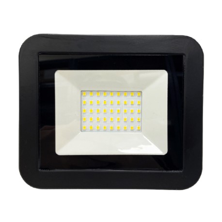 Krisane - Projecteur LED - 30W - 4000°K - Noir - Réf : KRI29733