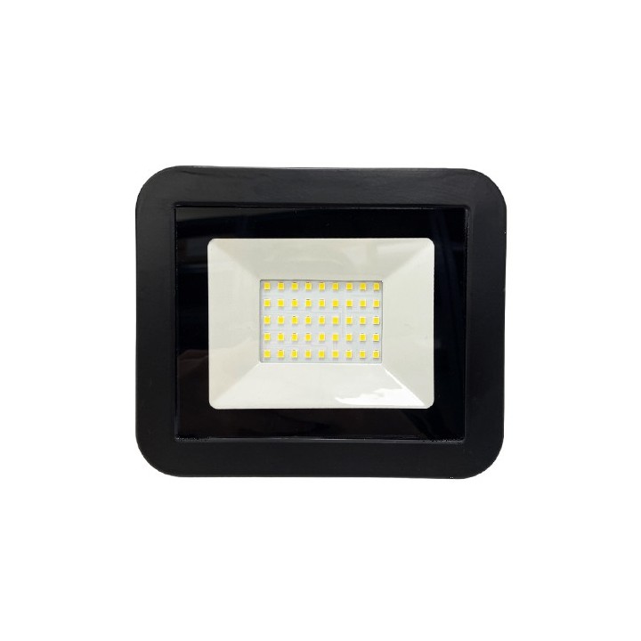 Krisane - Projecteur LED - 30W - 4000°K - Noir - Réf : KRI29733